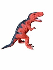 Toy Major T-Rex Red Black Tyrannosaurus Dinosaur Plastic Toy Figure