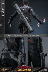 IN HAND – 1/6 HOT TOYS BLADE -Deadpool & Wolverine – MMS791B EXCLUSIVE VERSION!!