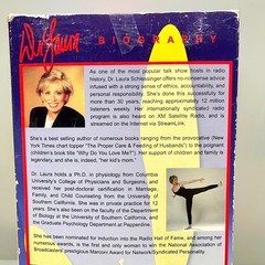NOS Vintage Dr. Laura Schlessinger Talking Action Figure 11″ Doll Original Box