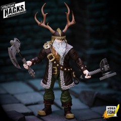 Grimgrom (Dwarf Mercenary) 1/18 Scale Collectible Vitruvian H.A.C.K.S. Action