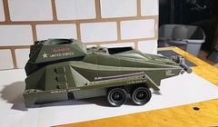 GI JOE PERSUADER Land Mine Probe 1987 Hasbro United States Army Tank Dead Eye US