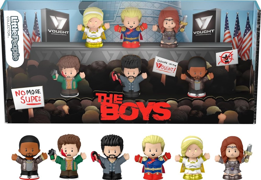 Little People Collector The Boys Special Edition Figure Set 6-Pack New
