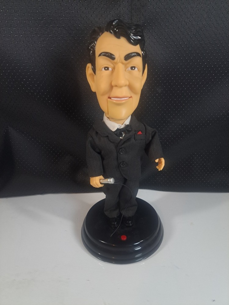 Dean Martin Animated Figure Gemmy Industry 13″ VGOOD Working Pre-owned Condition