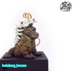Wild International Staring Marathon Komodo Dragon Doctor CHI Figures H10CM