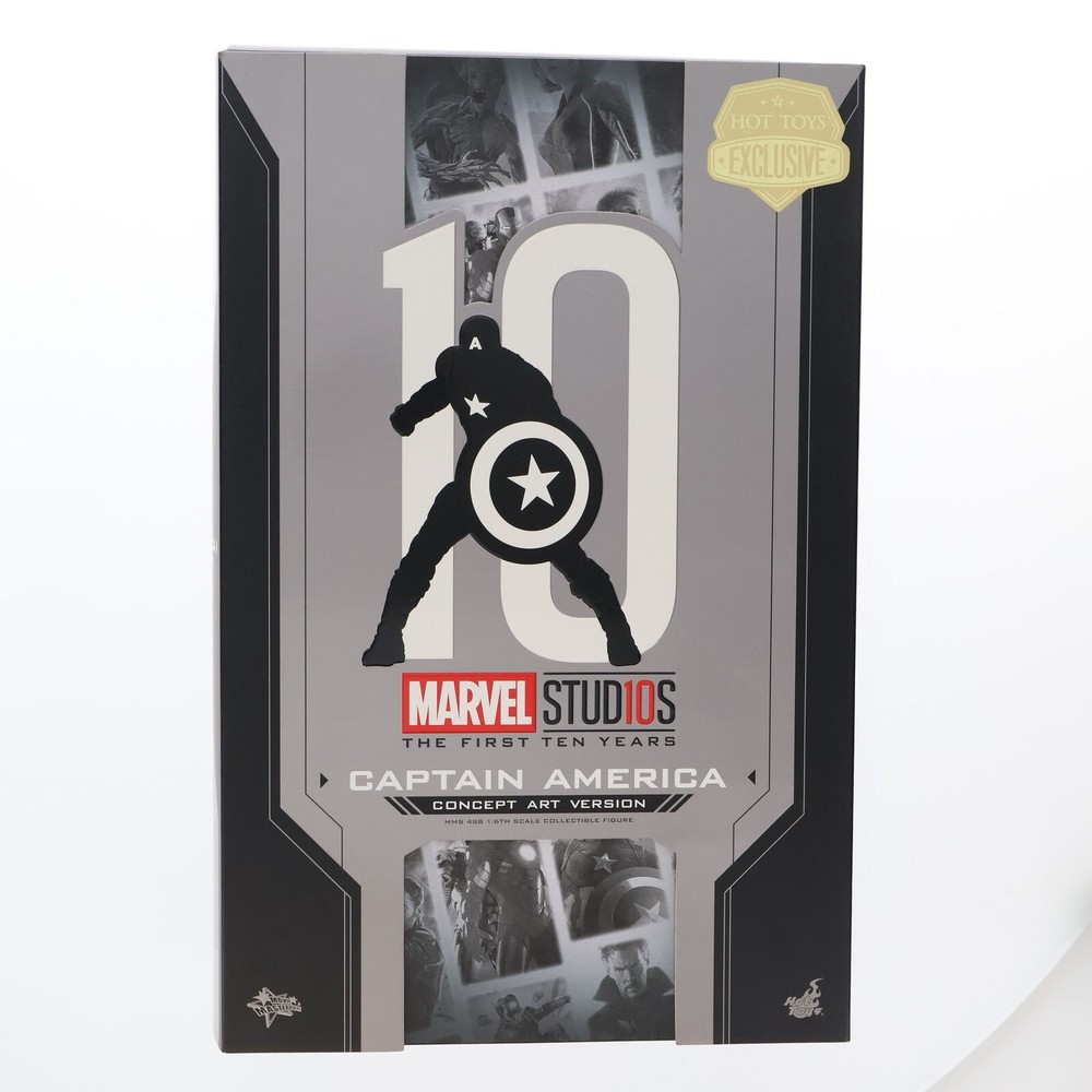 Captain America Civil War Steve Rogers 1/6 Scale Figure Concept Art Ver Hot Toys
