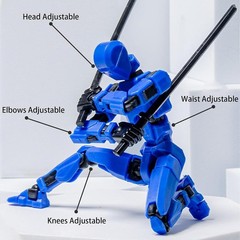 Intricately Designed T-13 Action Figure Set – 9PCS 3D Printed Fun for All Ages