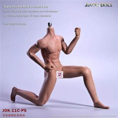 JIAOU DOLL 1/6 Seamless Male Body Doll Man figure fit 12″ Phicen Hot Toys New