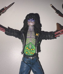Vintage 1997 Evil Ernie PURPLE Variant Action Figure Chaos Comics COMPLETE MAC