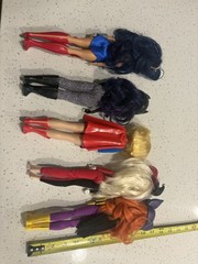 Nice Lot of 5 Mattel DC Super Hero Girls 11 Inch Doll Figure Free Ship in USA