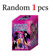 6PCS/1BOX Anime Kpop Devil Hunter Blind Box Disassembly Fun Blind Bag Small