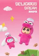 💡 TOPTOY x Cinnamoroll x Crayon Shin-Chan Amusement Dreamland Full Set of 4