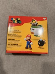 Jakks Pacific Super Mario Bowser Jr Clown Car Bob-omb Nintendo Figures, rare