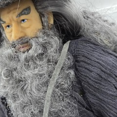 Gandalf Toybiz 2001 LOTR 12″ Figure – LOOSE Rare Lors Of The Rings Collectible