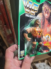Adam Bomb Green Card Series 11 WWF Wrestling 1994 Hasbro Figure NEW SEALED
