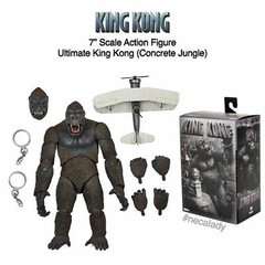 ULTIMATE KING KONG CONCRETE JUNGLE 8″ inch Tall 7″ Scale Action Figure Neca 2021