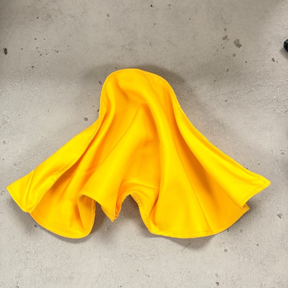PB-C-YEL: 1/12 scale Yellow wired cape for 6″ action figure