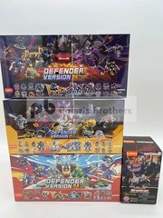 Blokees Transformers Defenders Version 4, 5 & 6 With Bruticus Combo Kit