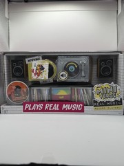 MGA’s Miniverse Real Music Record Player Mini Collectibles Mini Playable Record