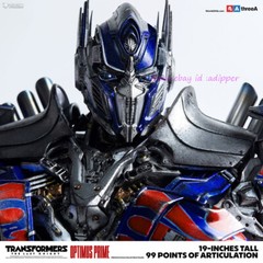 Perfect Threezero Premium The Last Knight Optimus Prime Deluxe Edition 19in