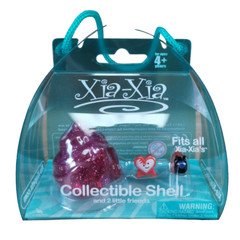 Cepia Xia Xia Collectible Shell & 2 Little Friends Mini Heart Sparkle New 2011