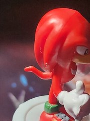 Knuckles the Echidna Sonic X Figure Collection SEGA TOYS 2003 Japan H04 1.9in