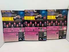 NIB 1993 Star Trek Deep Space Nine Sisko, Dukat, Morn Figure Playmates