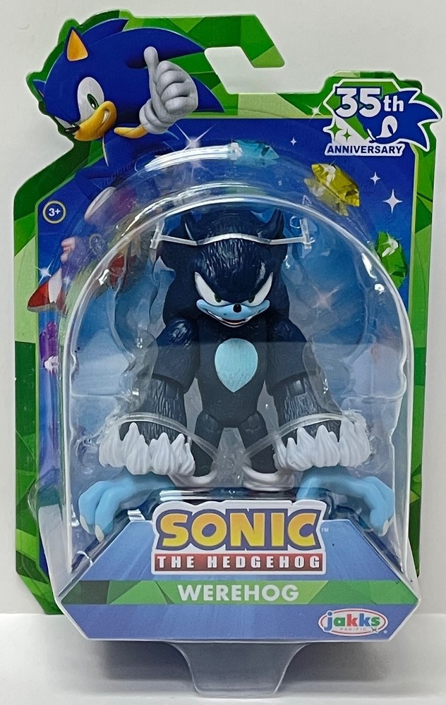 Werehog Sonic The Hedgehog 2.5″ Jakks Pacific 35th Anniversary Action Figure