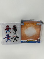 Marvel Spider-Man 2.5 4-Pack Die-Cast Figures, Toys for Kids and Adults