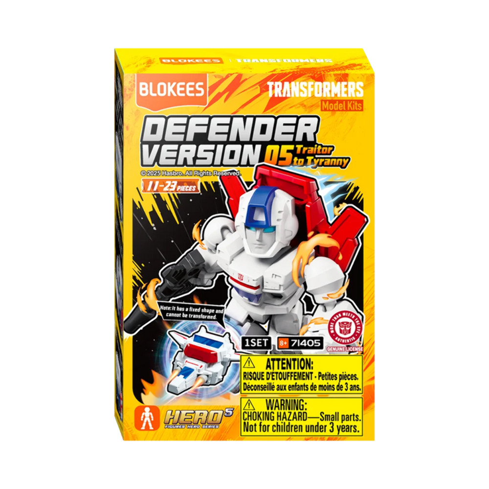 Blokees Transformers Defender Version 05 Traitor to Tyranny [Single Blind Box]