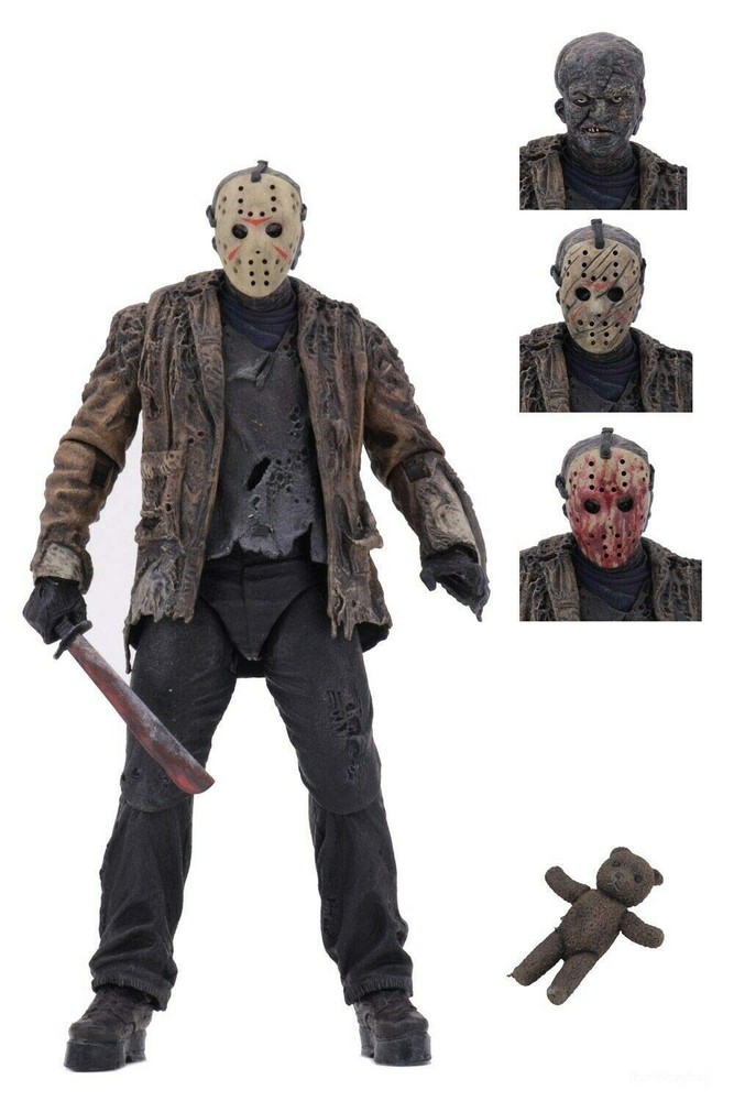 NECA Freddy Vs Jason 7 Scale Action Figure Ultimate Jason Collectible Brand New