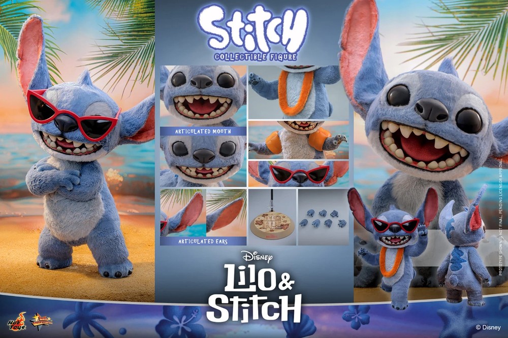 NEW Hot Toys MMS815 Disney Lilo & Stitch live-action 1:1 Life Size (damage)