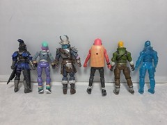 Fortnite 4-Inch Action Figure Lot Of 6 Authentic