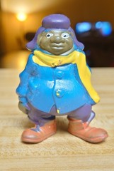 VINTAGE FAT ALBERT & THE JUNKYARD GANG RUSSELL COSBY TV SHOW PVC FIGURE NR