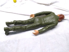 1965 Louis Marx Toys Soldier Moving Arms Legs Hats Boots Accessories Vintage