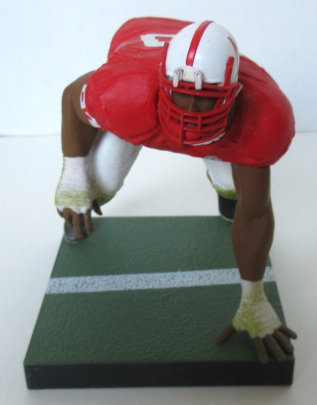 NDAMUKONG SUH MCFARLANE COLLEGE FOOTBALL NEBRASKA LOOSE COMPLETE 6″ FIGURE
