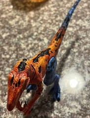 Nanmu Smart Series Velociraptor Shadow Blade CUSTOM Poison Dart Frog Color