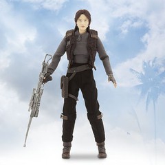 Disney Store Star Wars Rogue One Jyn Erso Elite Series Premium Action Figure 10″