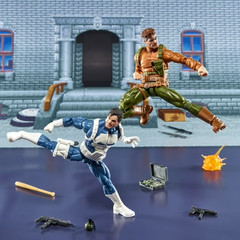 Marvel Legends Series Gamerverse Punisher and Nick Fury 6-Inch Action Figures