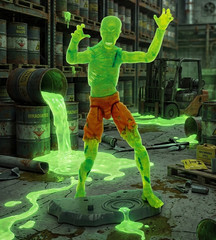 Vitruvian H.A.C.K.S. Series Z Irradiated Zombie 1:18 Scale Action Figure Boss