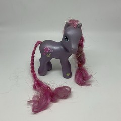Vintage My Little Pony Petal Blossom G3 Super Long Hair 2002 Hasbro