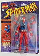 Marvel Legends Spider-Man Comic Retro Scarlet Spider 6-Inch Action Figure Hasbro