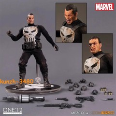 IN STOCK New Mezco The Punisher Frank 1/12 Scale Collectible 6″ Action Figure