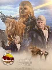 Hot Toys Star Wars The Force Awakens VII Chewbacca Han Solo MMS376 1/6 Sideshow