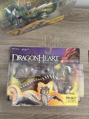 1995 DRAGONHEART Kenner Figures Lot Of 3 Draco, Medusa & Razorthorn