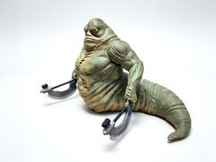 Rotta The Hutt Gladiator Custom Figurine Star Wars Inspired Hand Painted AU