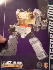 Transformers Black Mambo Dino Robot Force