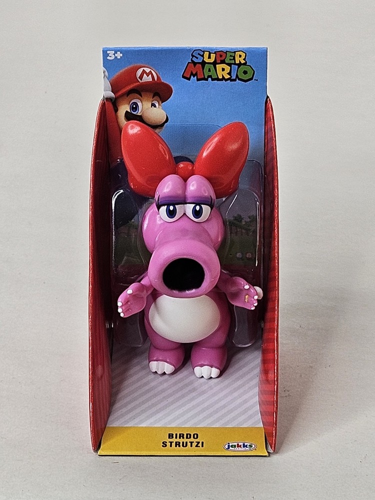Jakks Pacific Super Mario World of Nintendo Birdo 2.5″ Action Figure Toy NEW