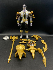 Power Rangers Bandai Super Mega Force Silver Ranger Action Figure & Accessories