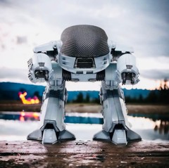 Hiya Toys RoboCop ED-209 Exquisite Mini 1:18 Figure w/ Sound