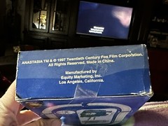 VINTAGE 1997 ANASTASIA TRAIN SET A 20TH CENTURY FOX PRESENTATION